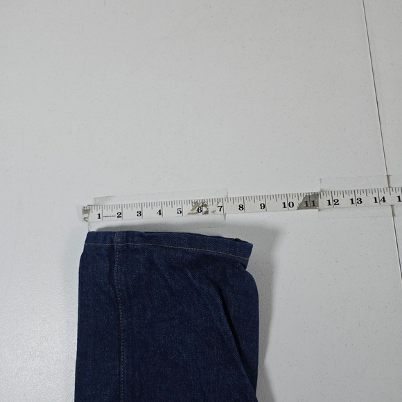 Wrangler‎ Men Dark Wash Denim Jeans 35x34 Straight Leg Classic Fit - Picture 5 of 8